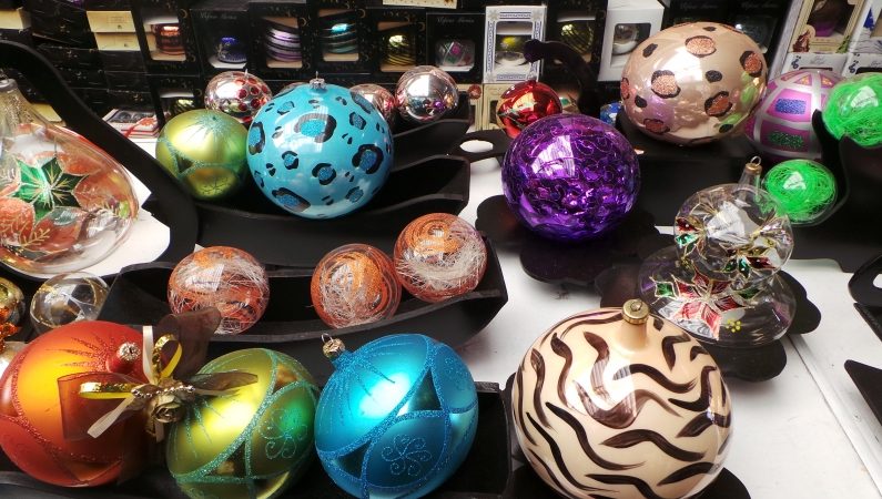 Esferas navideñas de vidrio soplado